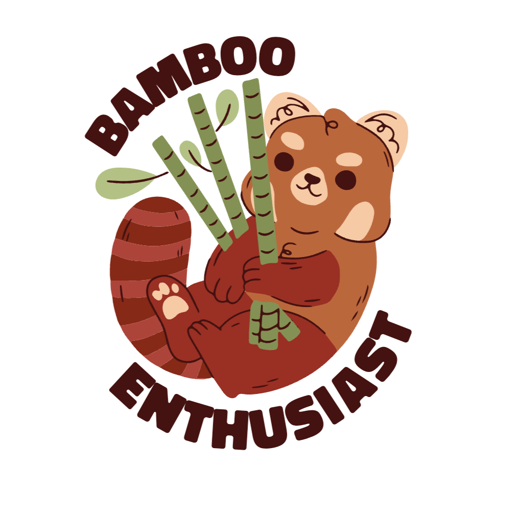 Bamboo enthusiast editable t-shirt template