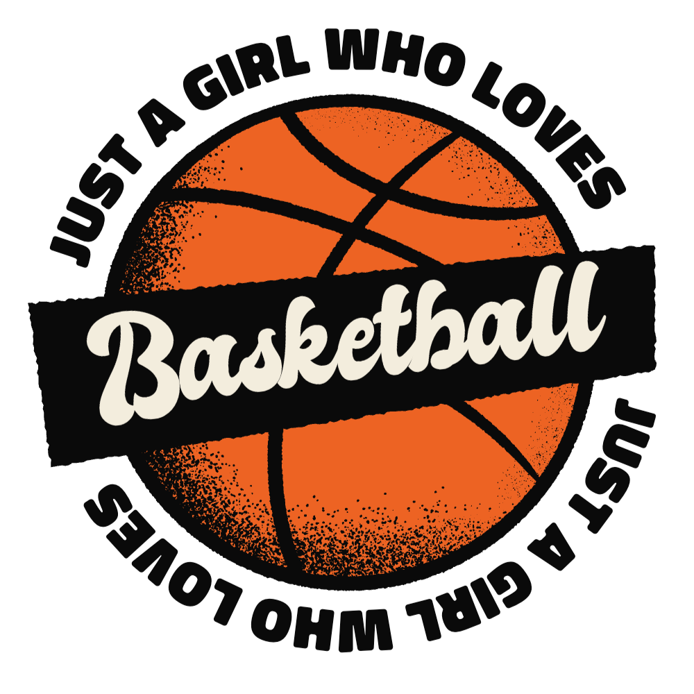 Basketball girl editable t-shirt template | T-Shirt Maker