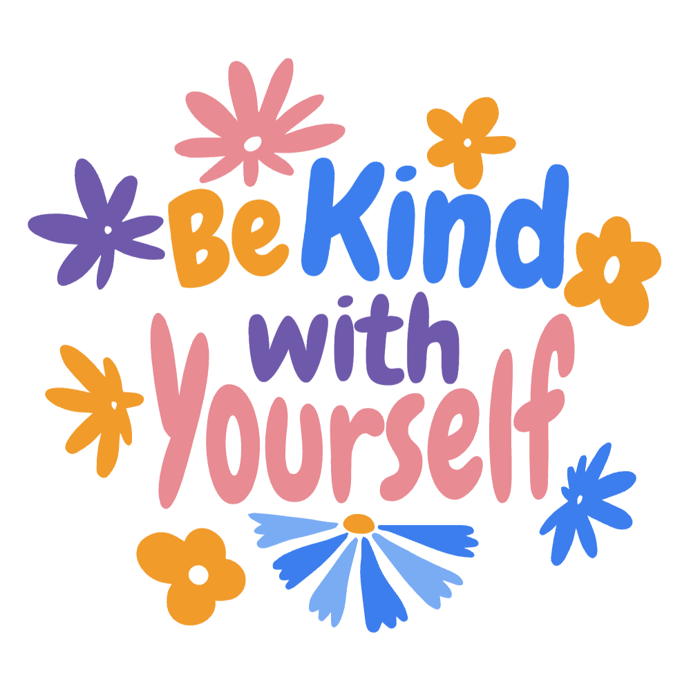 Be kind with yourself editable t-shirt template | Create Designs