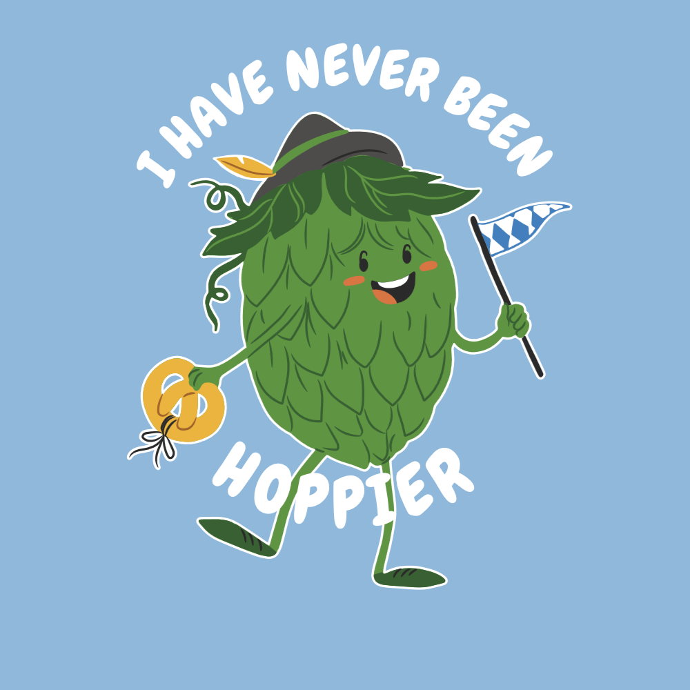 Beer hop Oktoberfest editable t-shirt template | Create Merch