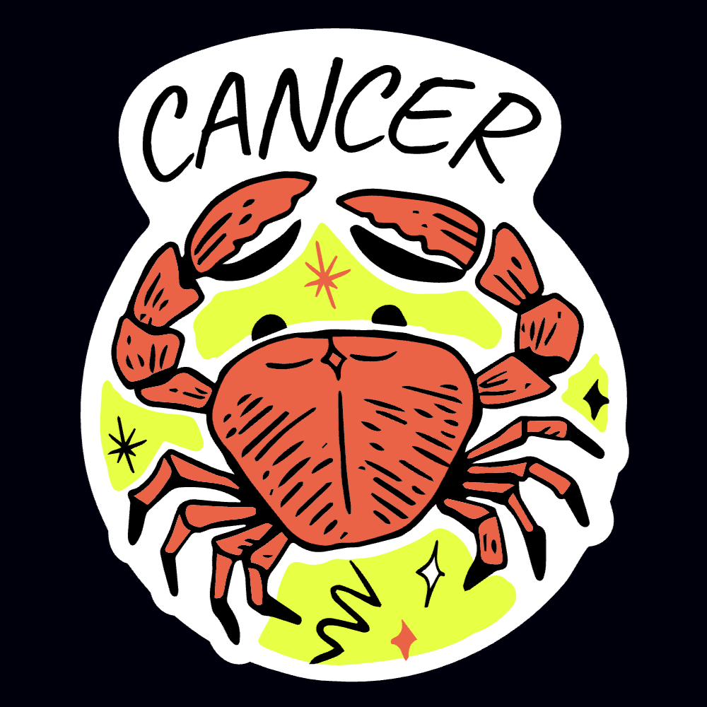 Cancer horoscope editable t-shirt template | Create Merch Online