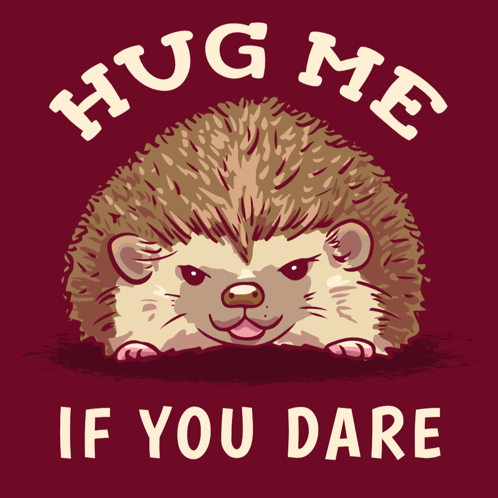 Cute hedgehog editable t-shirt template | Create Online