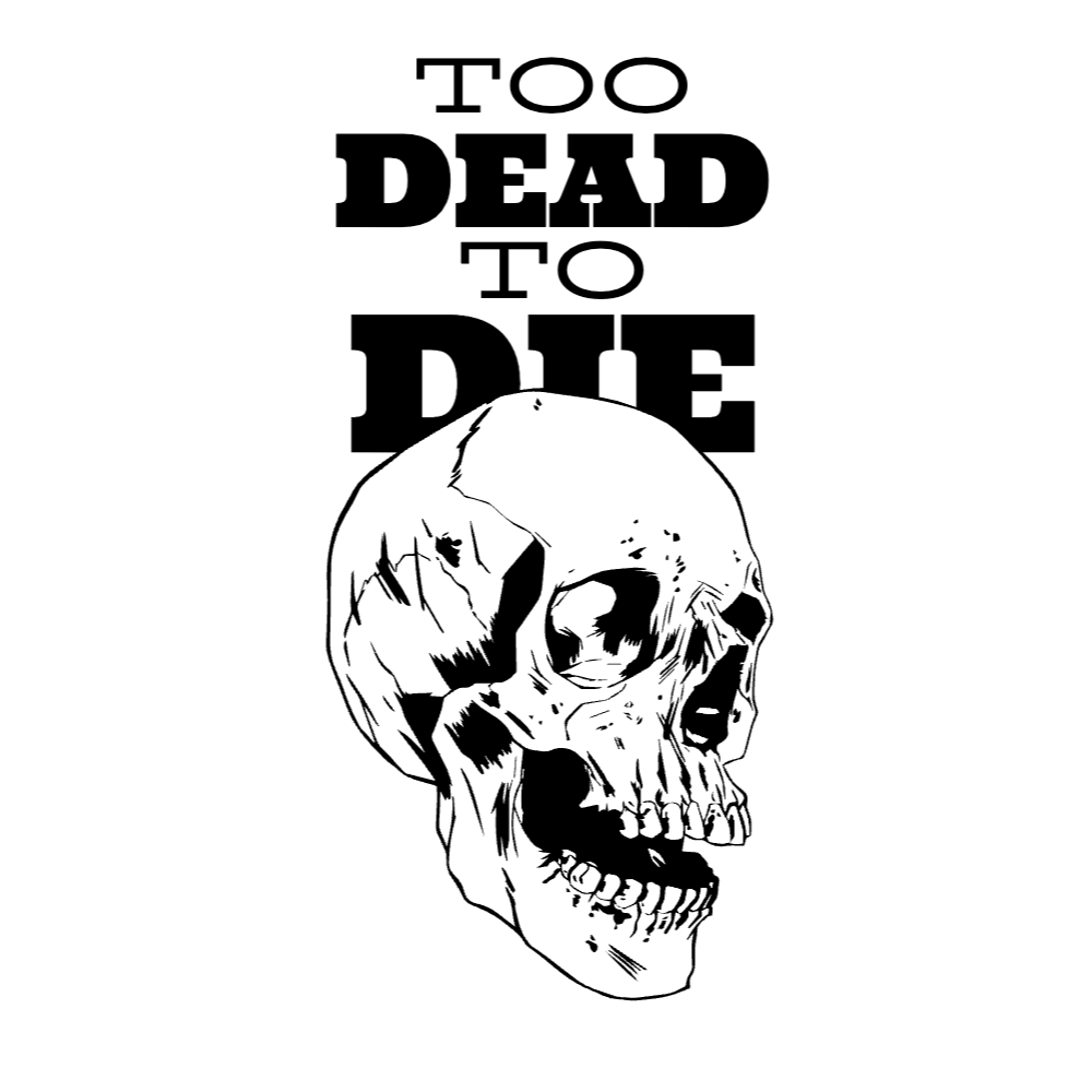 Dead Skull Editable T-Shirt Template | Create Merch