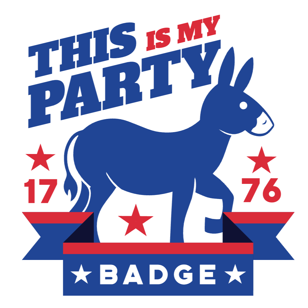 Democrat party editable t-shirt template | Create Designs