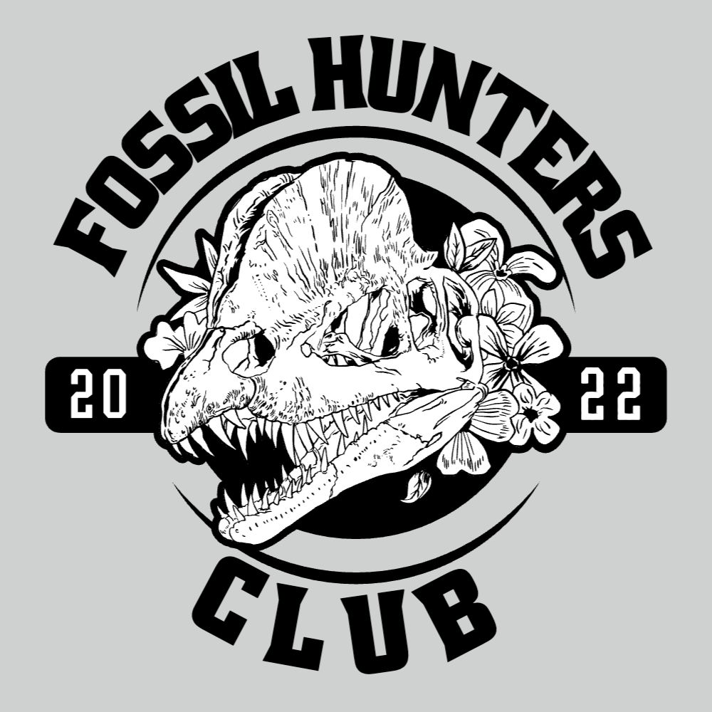 Dinosaur skeleton editable t-shirt template | T-Shirt Maker
