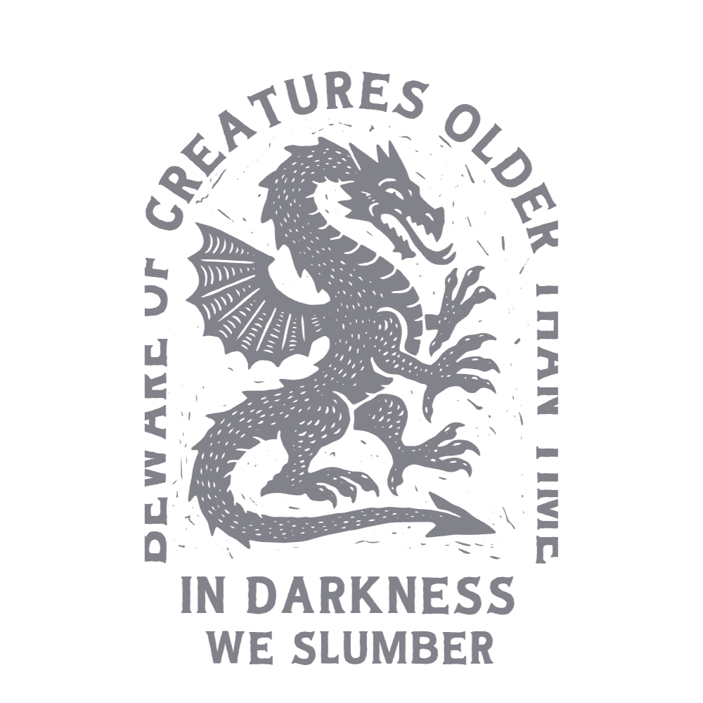 Dragon badge editable t-shirt template