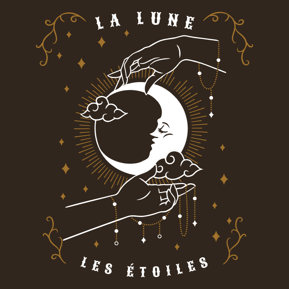 Esoteric moon editable t-shirt template | Create Designs