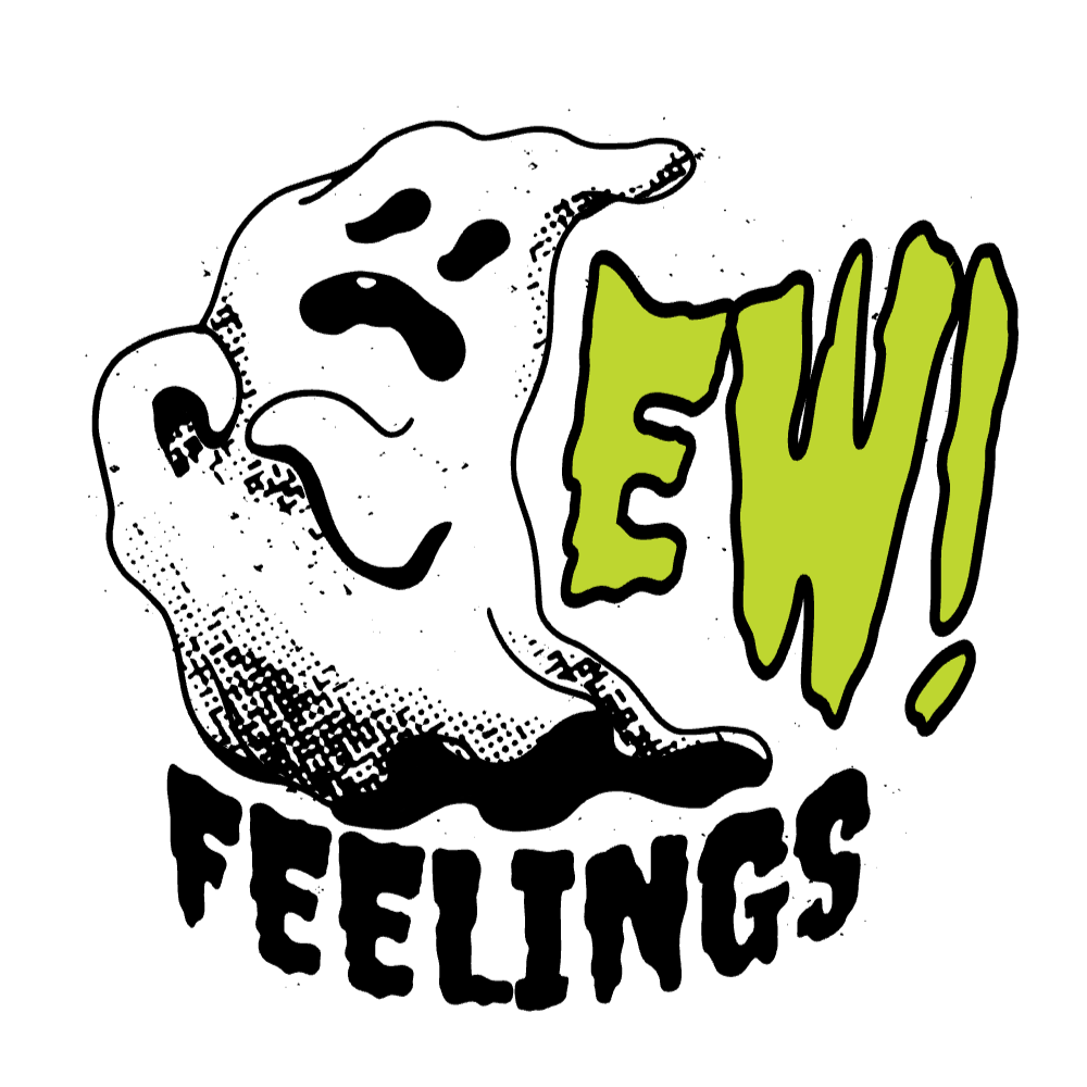 Ew feelings ghost editable t-shirt template