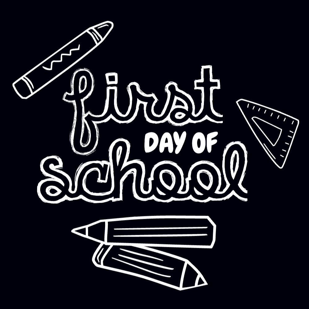 First day of school editable t-shirt template | Create Designs