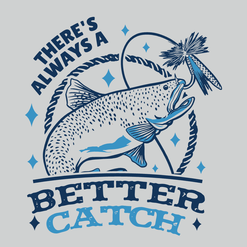 Fish jumping editable t-shirt template | Create Designs