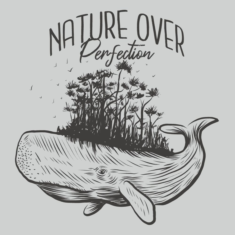 Forest whale editable t-shirt template | Create Merch