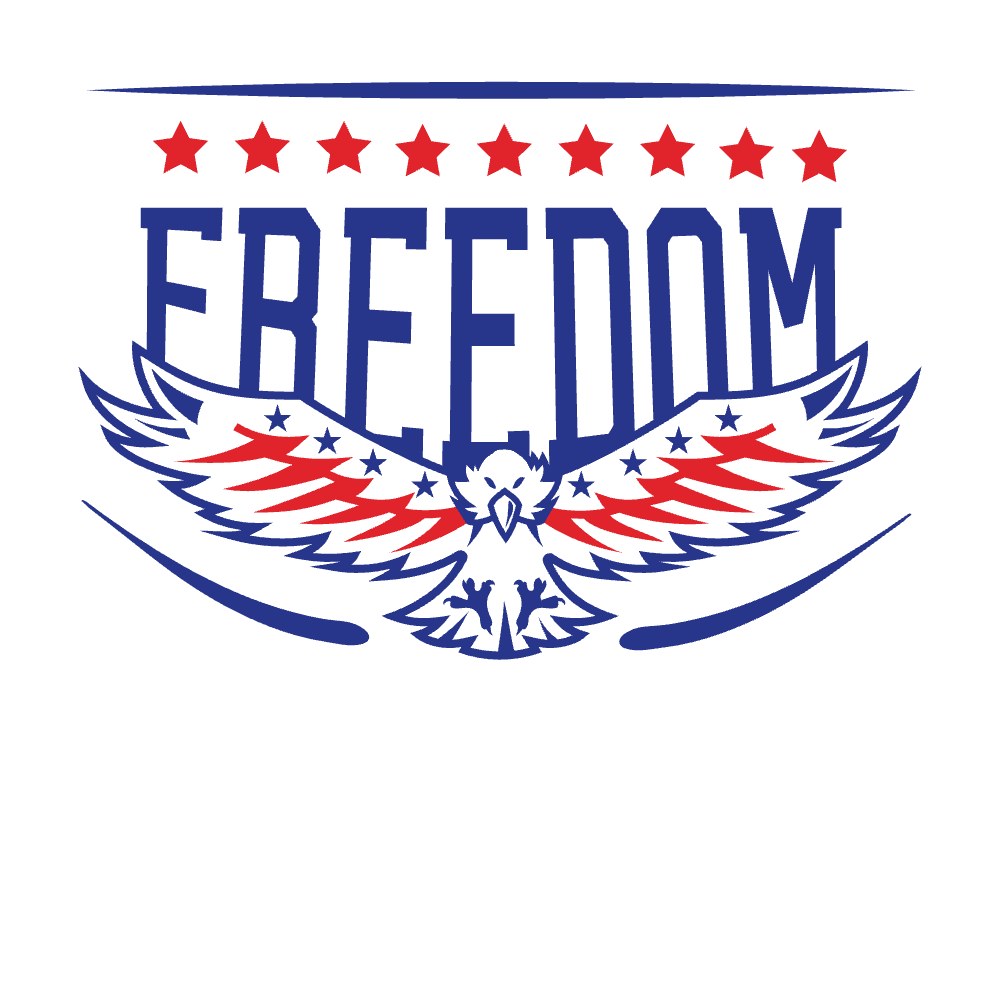 Freedom eagle editable t-shirt template | Create Online