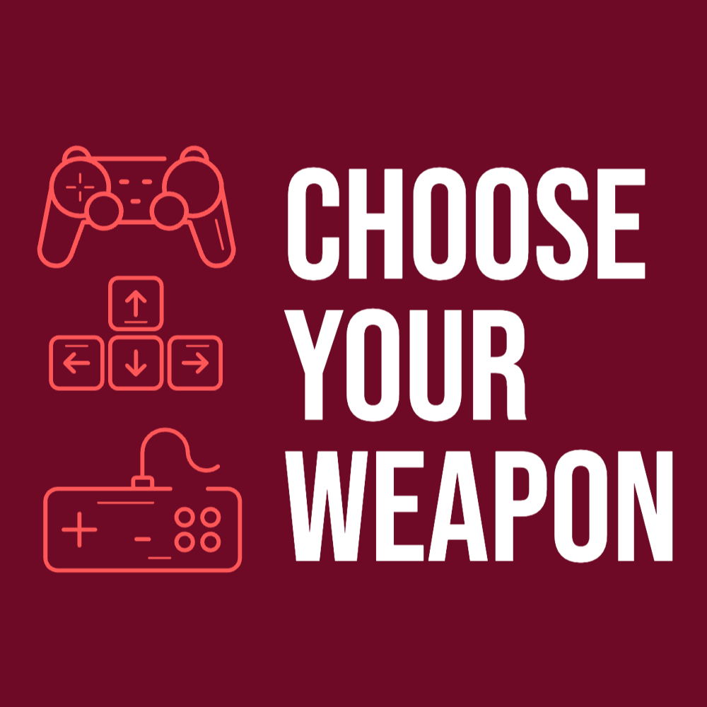 Gamer Weapons Editable T-Shirt Template | Create Online