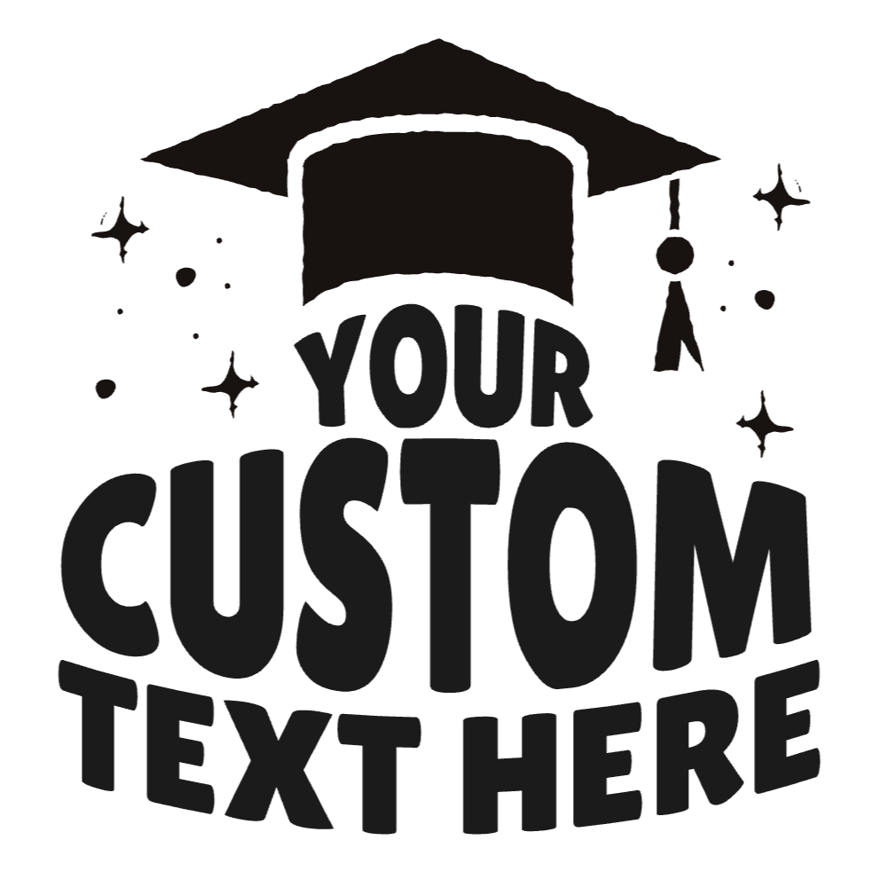 Graduation cap editable t-shirt template | Create Merch