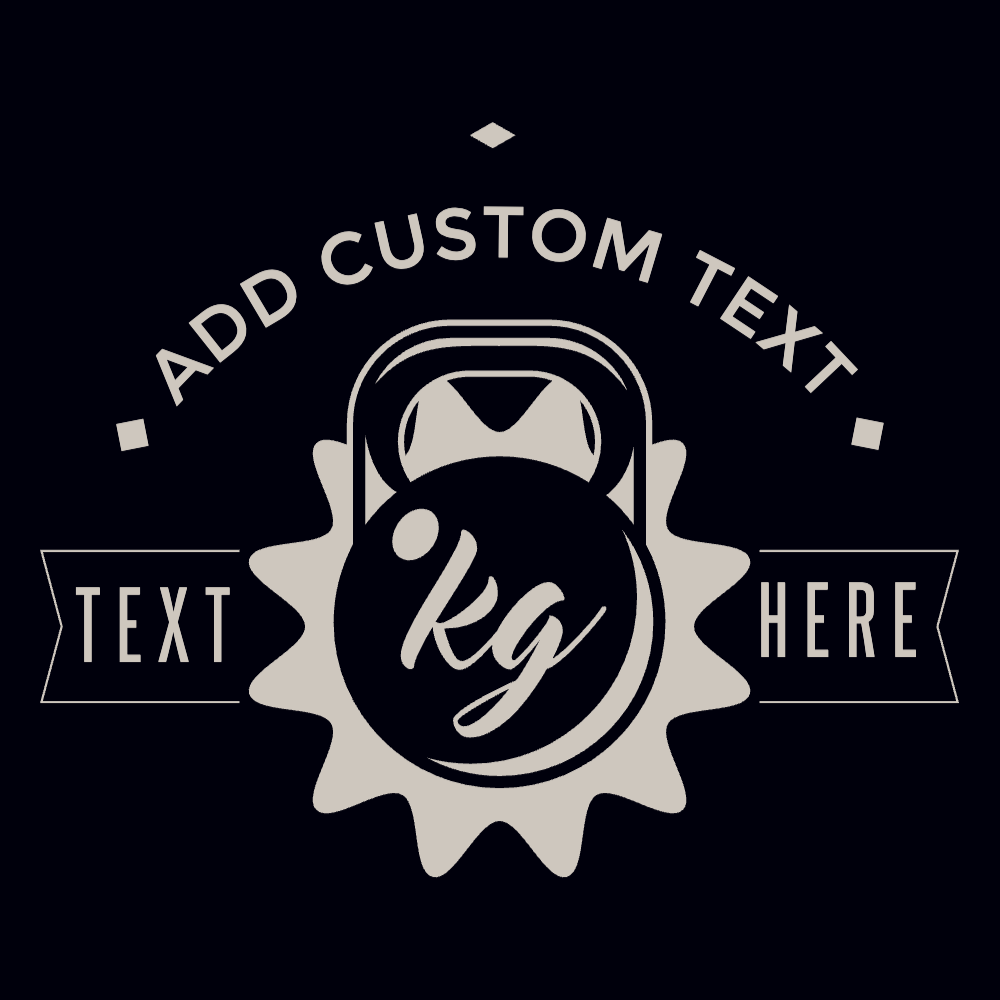 Gym dumbell editable t-shirt template | Create Merch