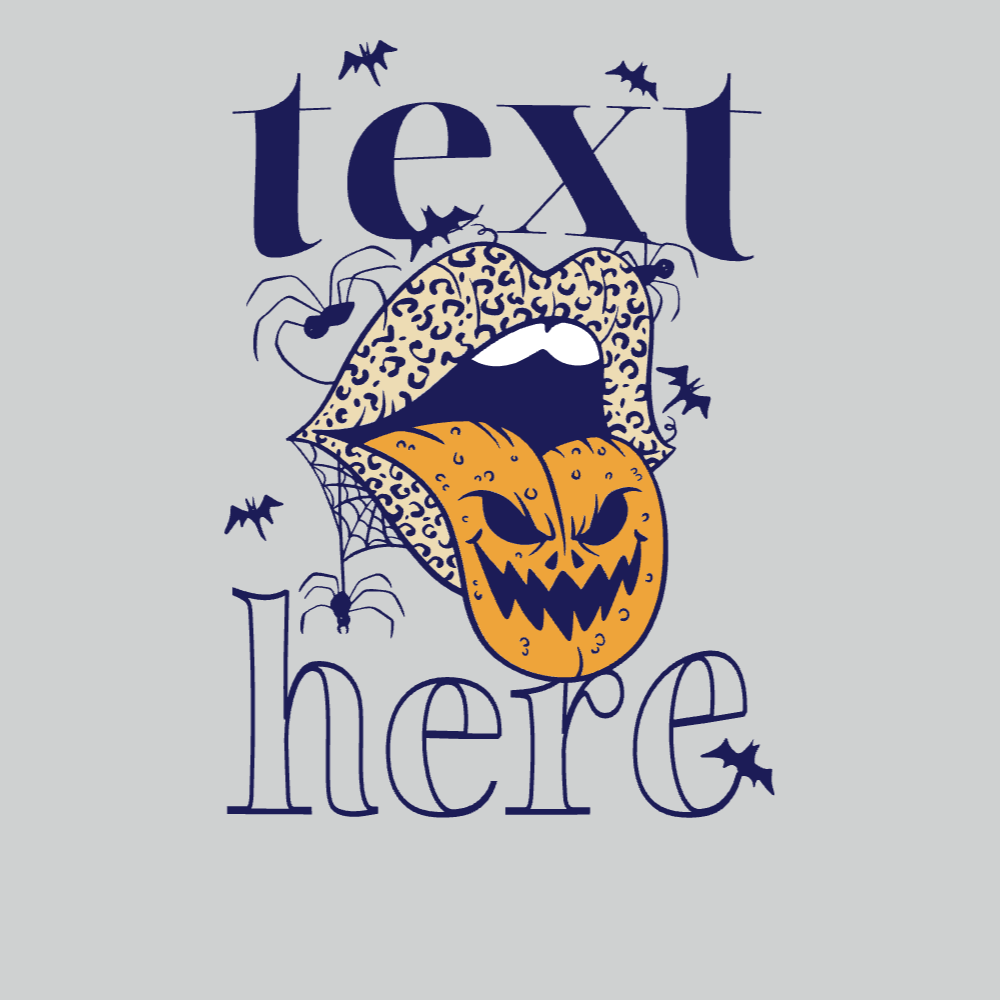 Halloween Lips editable t-shirt template | Create Online