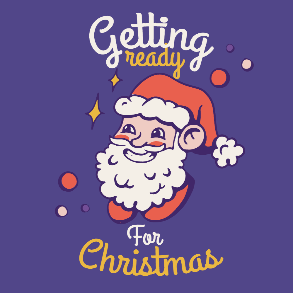 Happy santa editable t-shirt template | Create Online