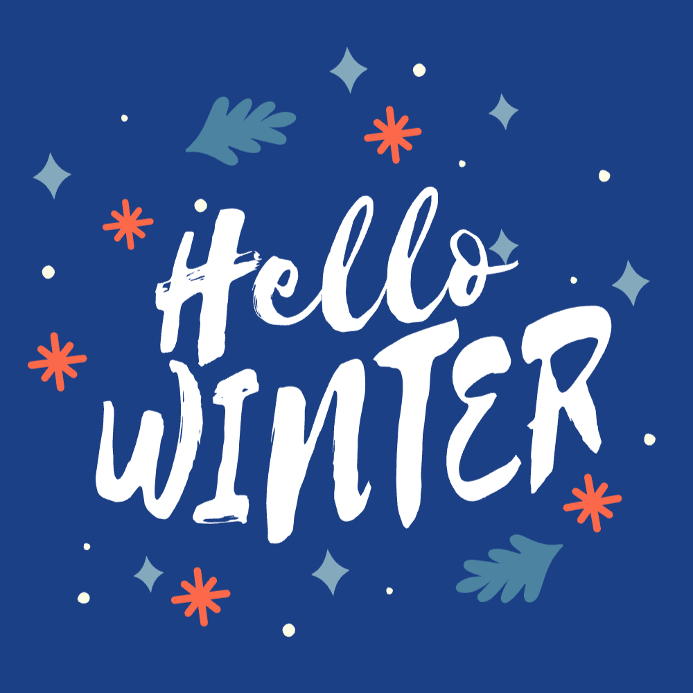 Hello winter editable t-shirt template | Create Merch Online