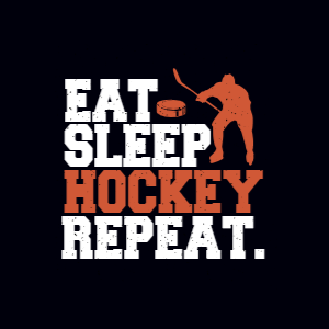 Hockey routine editable t-shirt design template