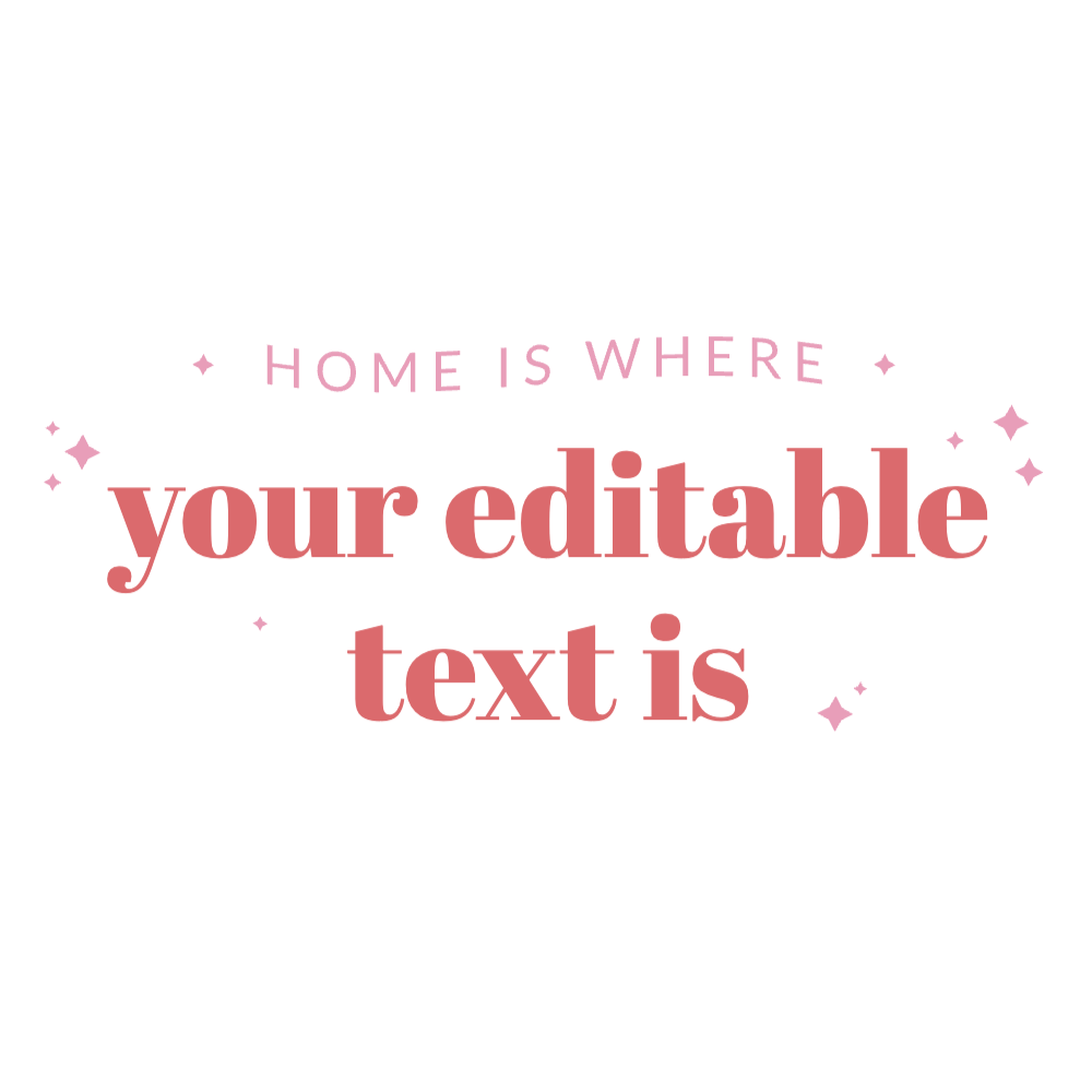 Home editable text t-shirt template | Create Online
