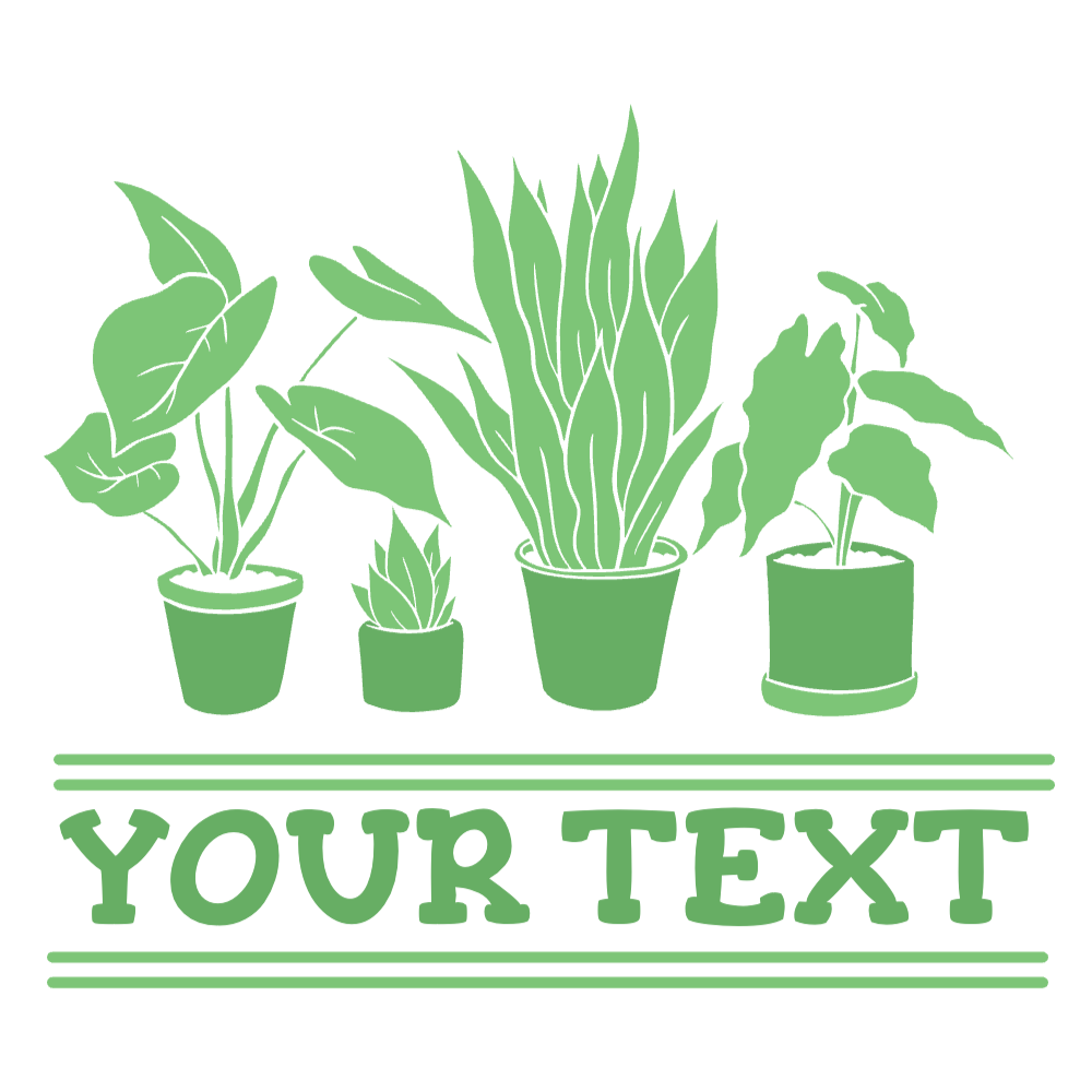 House plants editable t-shirt template | Create Designs
