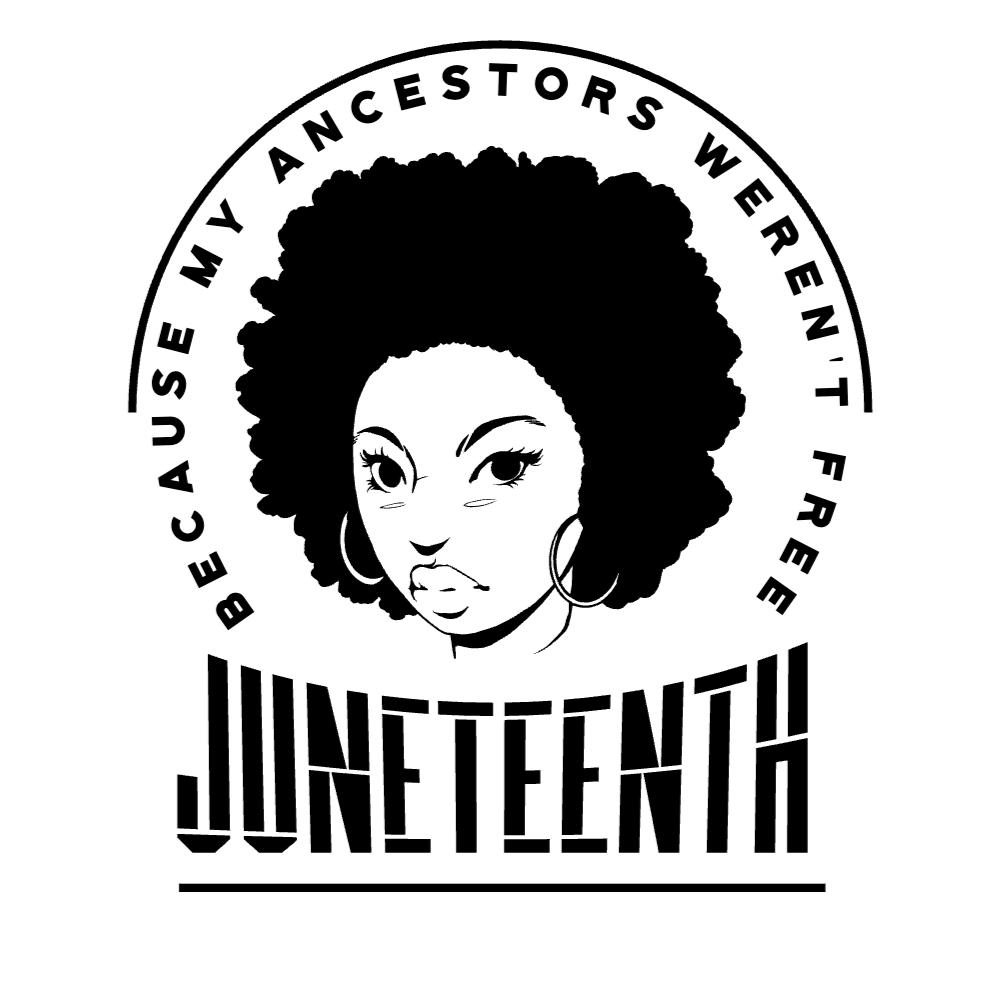 Juneteenth girl badge editable t-shirt template | Create Merch