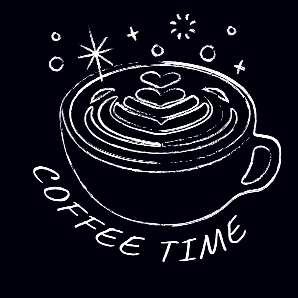 Latte art cup editable t-shirt template | Create Designs