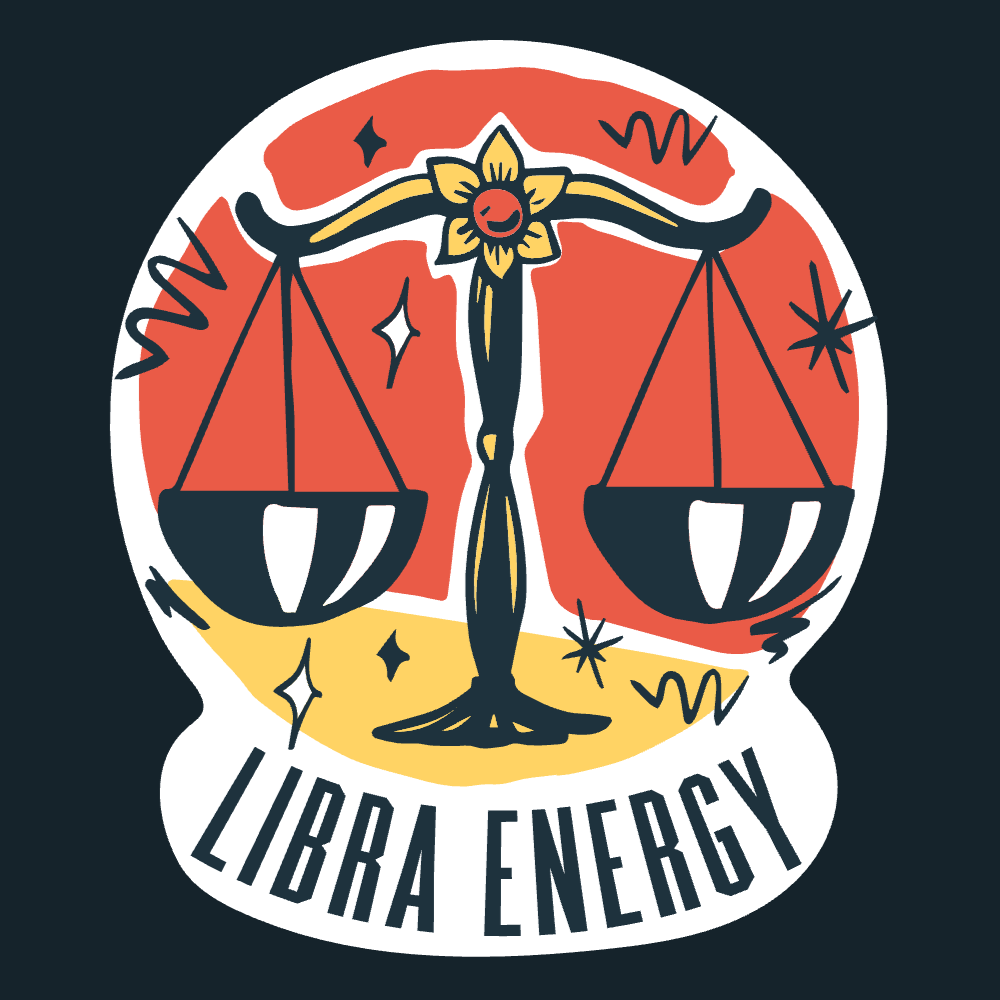 Libra zodiac editable t-shirt template | Create Designs