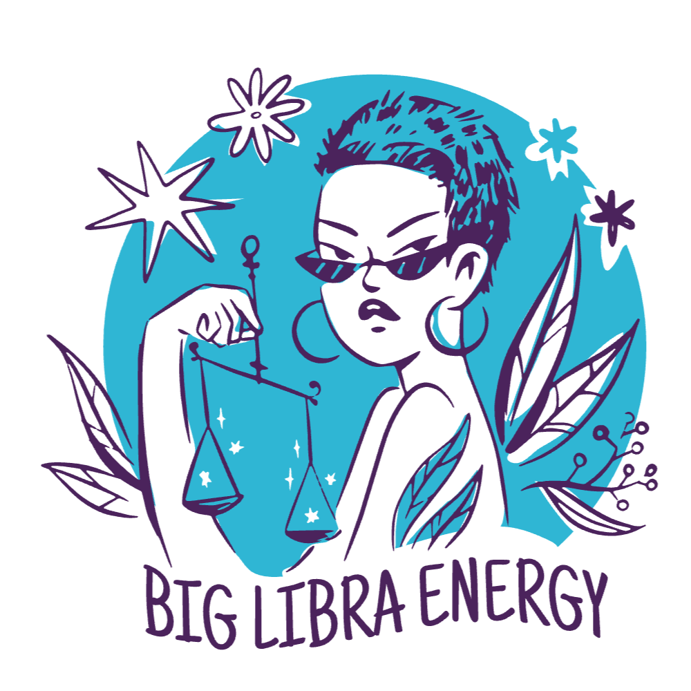 Libra zodiac sign t-shirt template editable | T-Shirt Maker