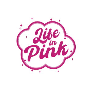 Life in pink lettering editable t-shirt template