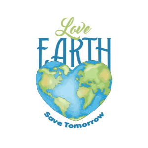 Love Earth editable t-shirt template