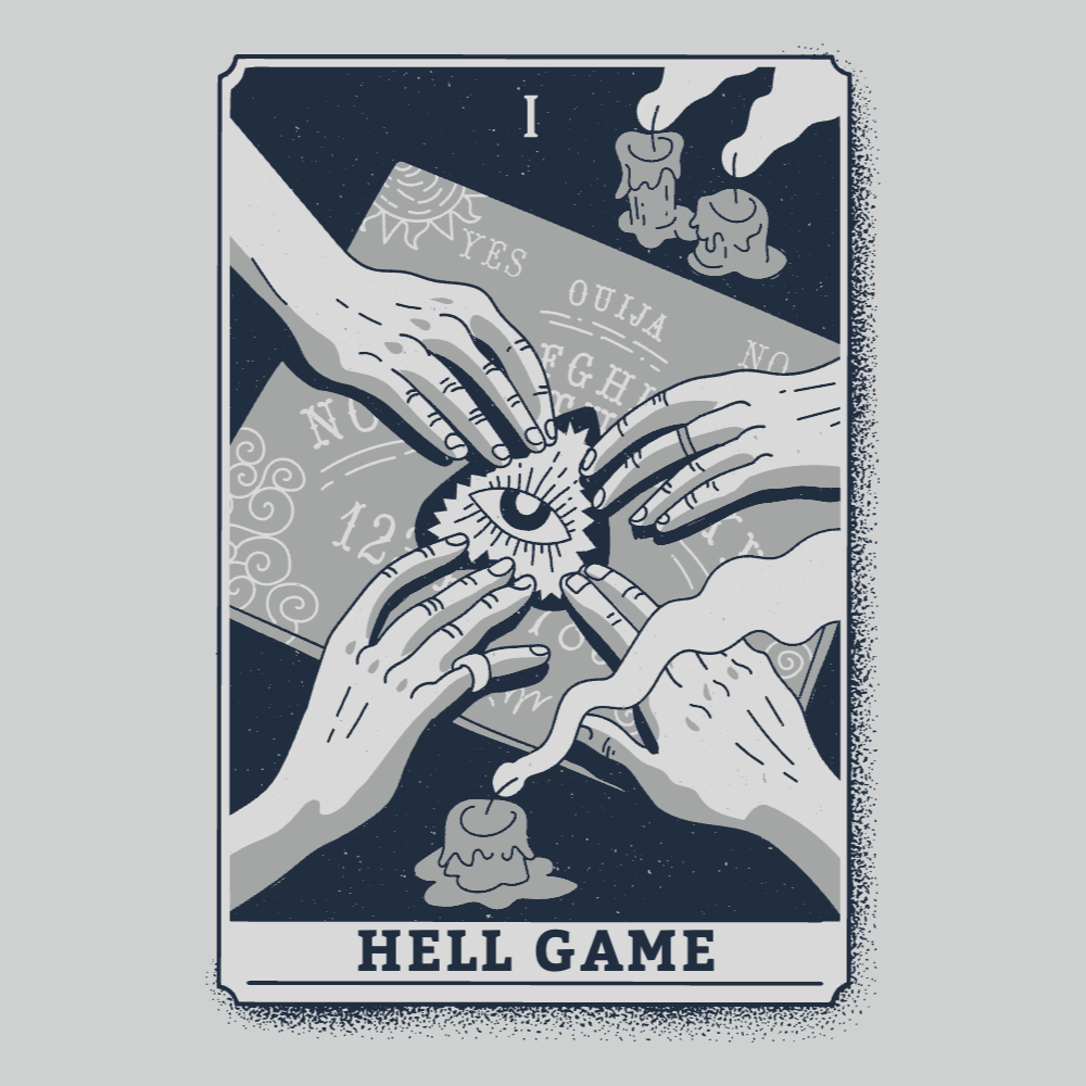 Magic game tarot card t-shirt template editable | T-Shirt Maker