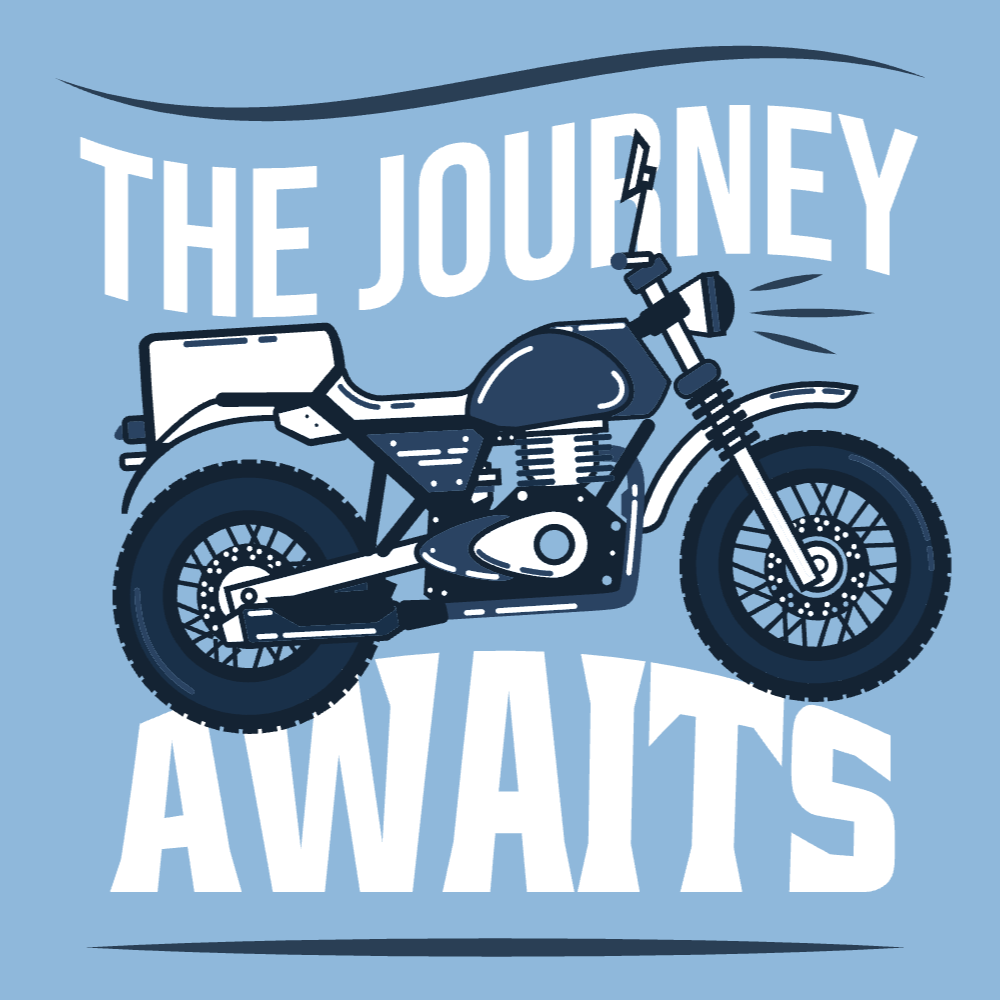 Motorbike transport editable t-shirt template | Create Online