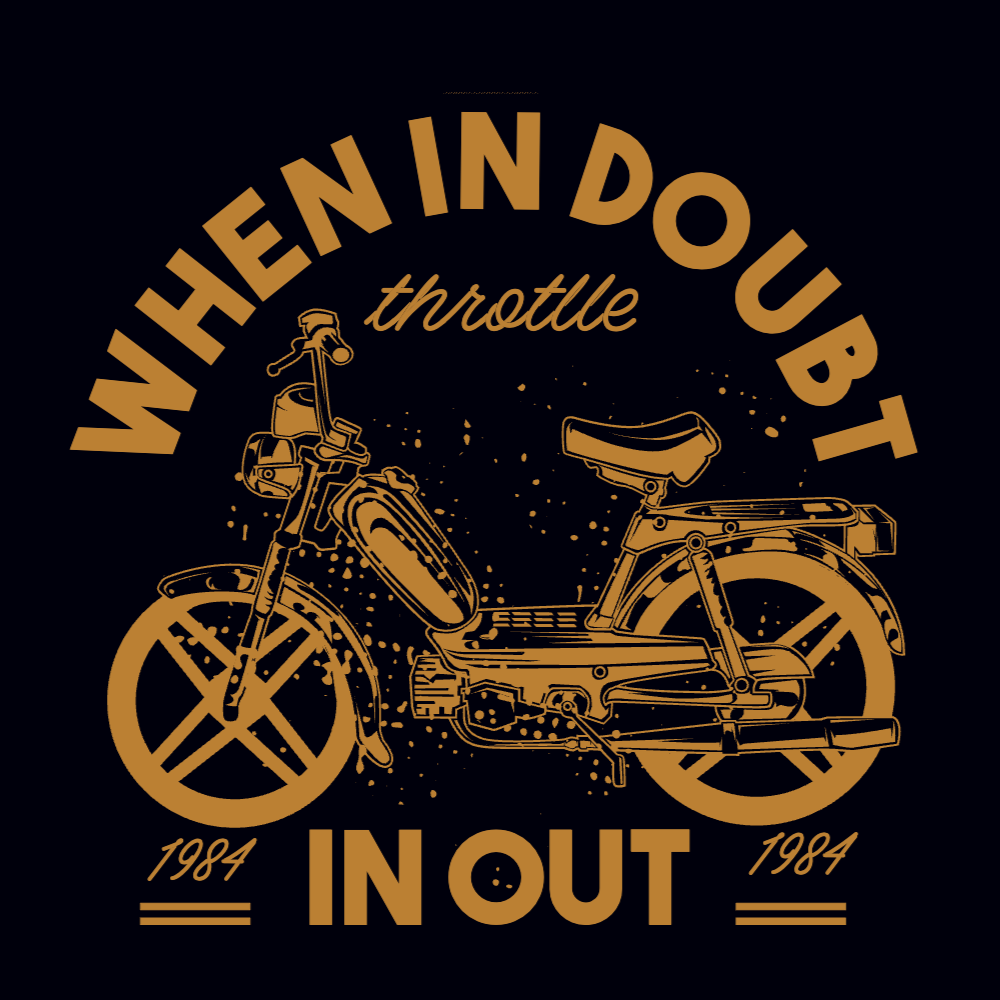 Motorcycle quote editable t-shirt template | Create Online