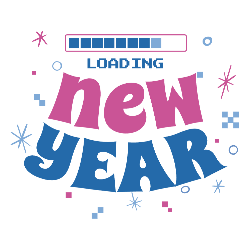 New years loading bar editable t-shirt template | Create Merch Online