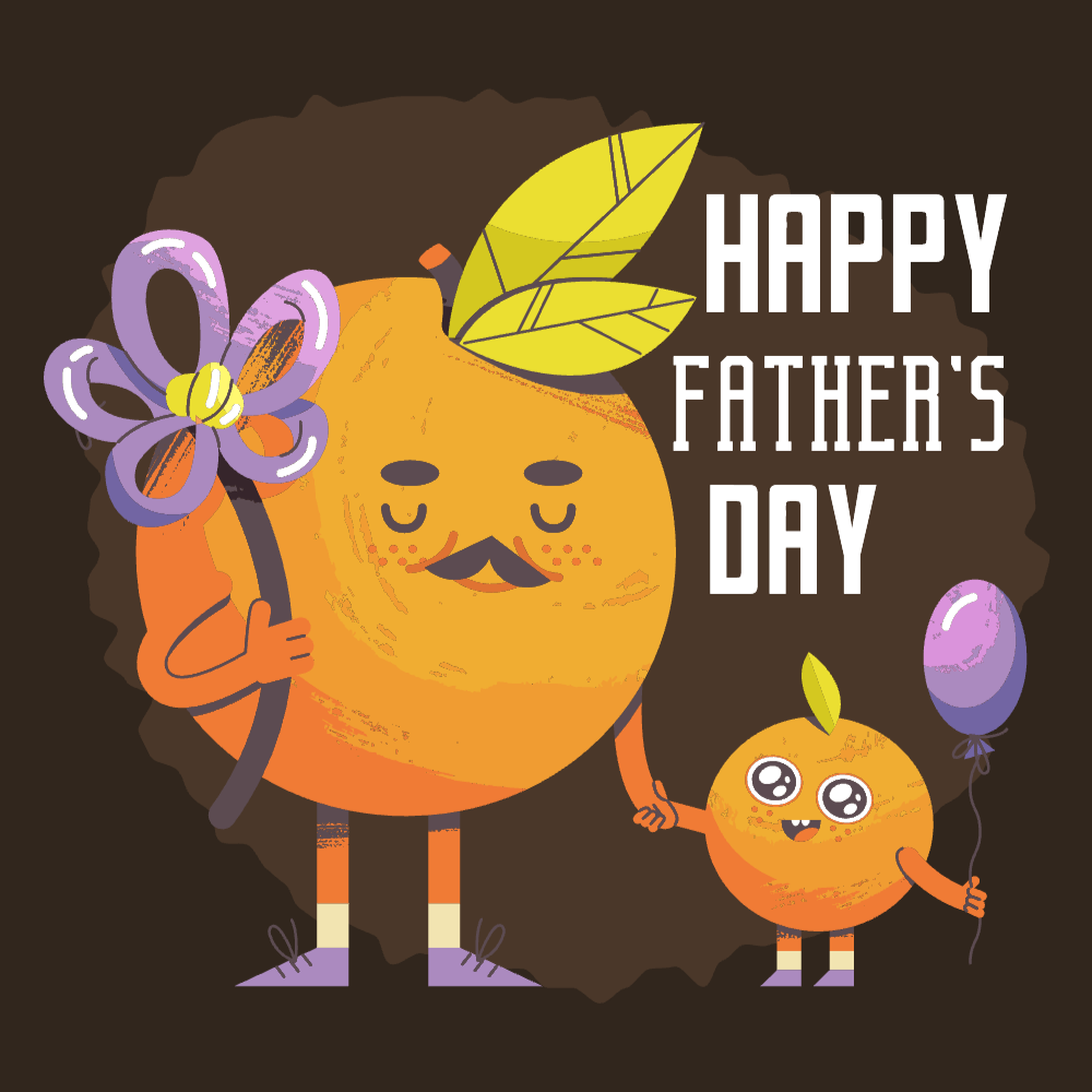 Orange family t-shirt template editable | Create Merch Online