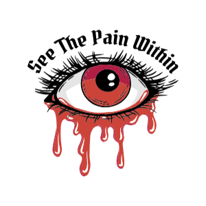 Pain Within edtiable t-shirt template