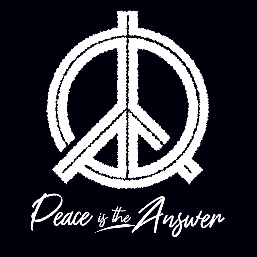 Peace sign t-shirt template editable | Create Designs