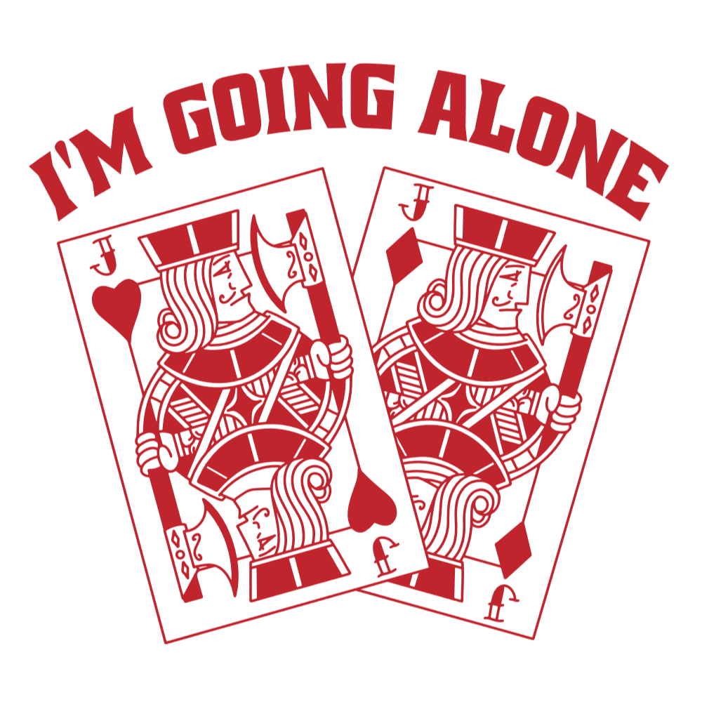 Poker cards editable t-shirt template