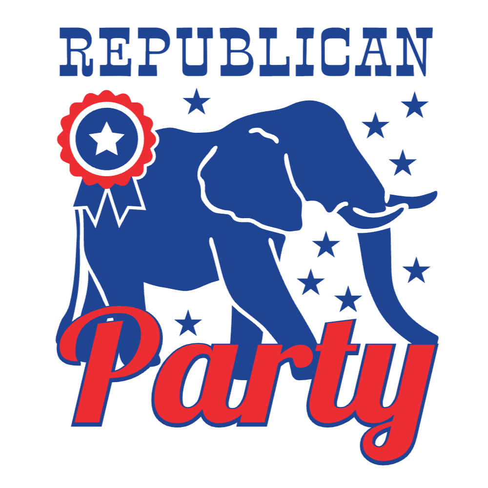 Politic republican party editable t-shirt template | T-Shirt Maker