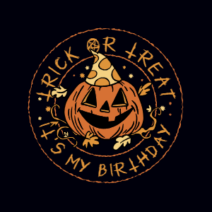 Pumpkin birthday editable t-shirt template