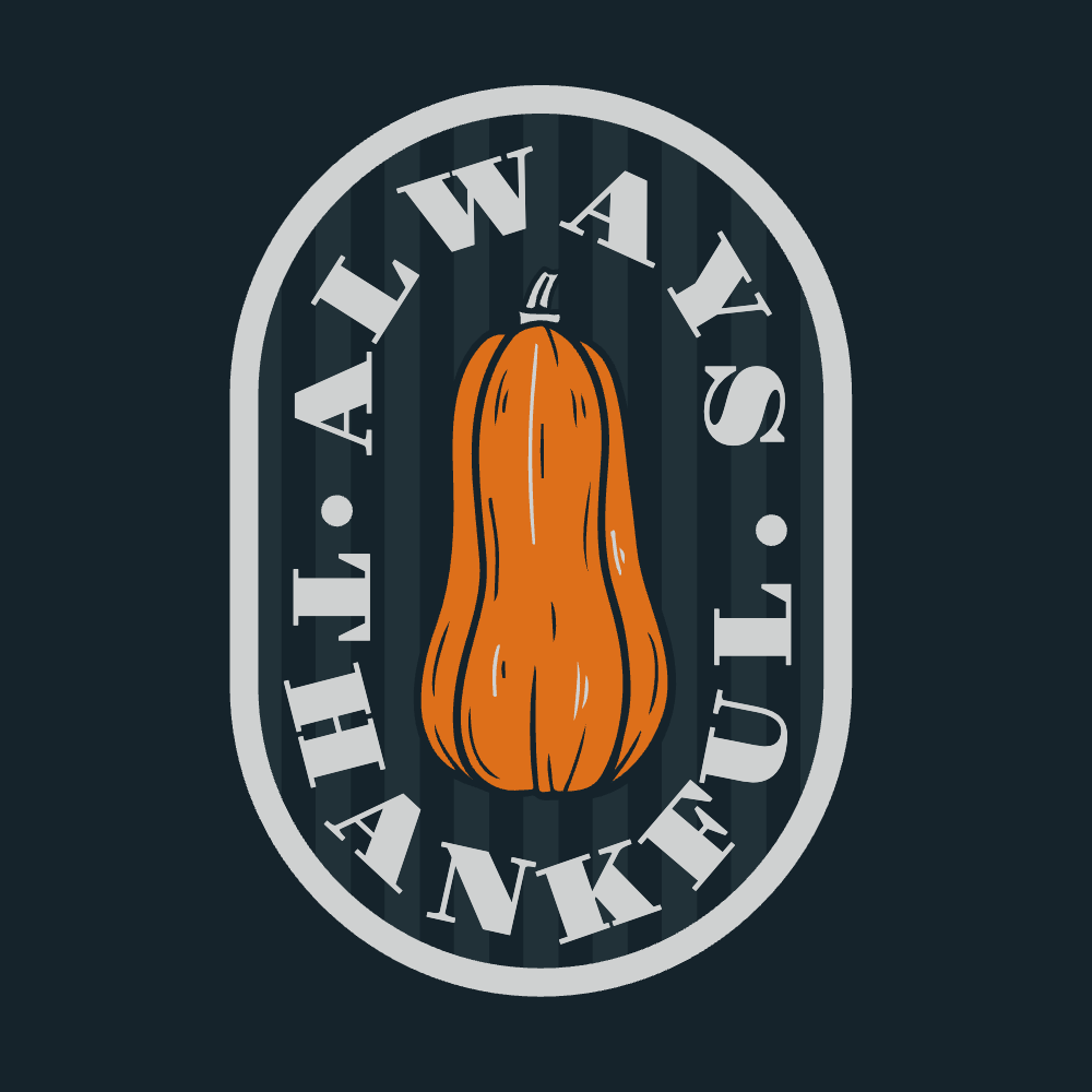 Pumpkin badge fall editable t-shirt template