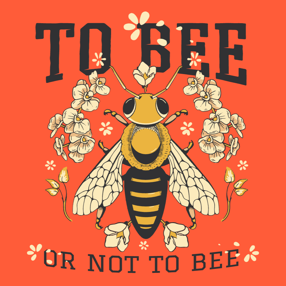 Queen bee editable t-shirt template