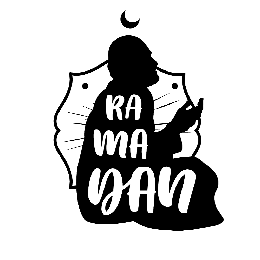 Ramadan praying editable t-shirt template | Create Online