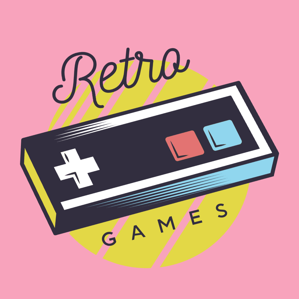 Retro gaming controller editable t-shirt template | Create Designs