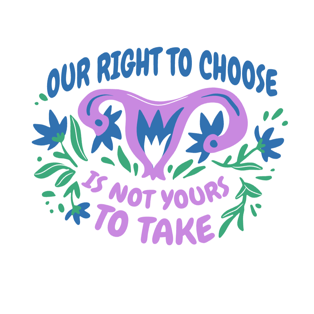 Right to choose uterus editable t-shirt template | Create Online