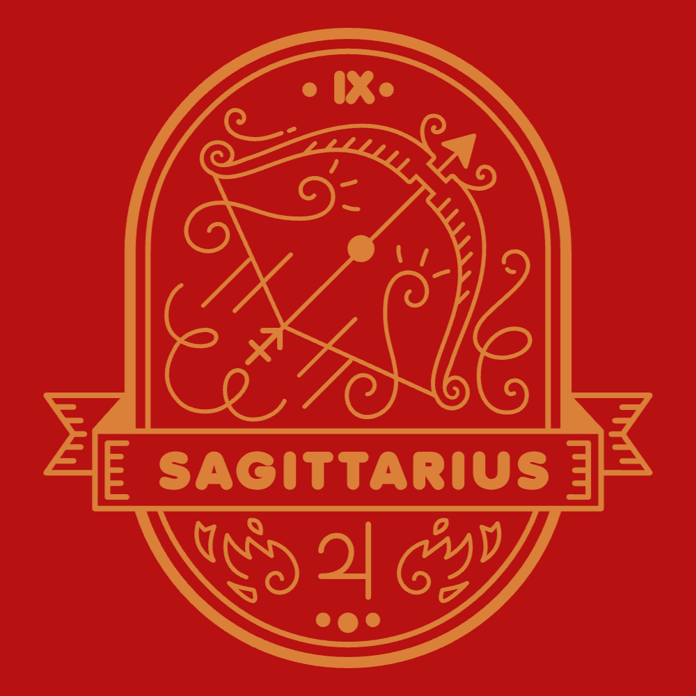 Sagittarius horoscope editable t-shirt template | Create Merch