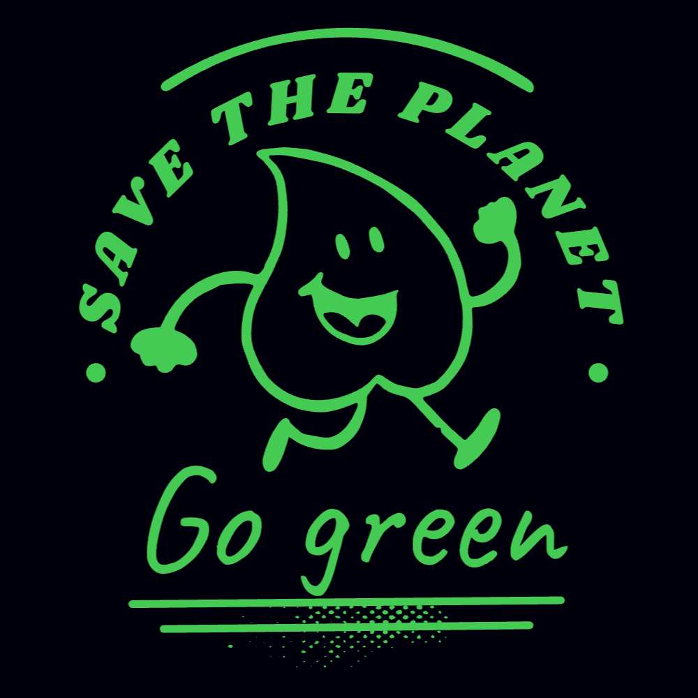 Save the planet editable t-shirt template | T-Shirt Maker