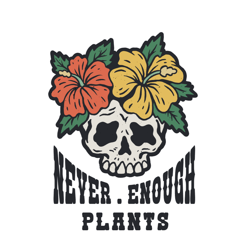 Skull with plants editable t-shirt template | Create Online