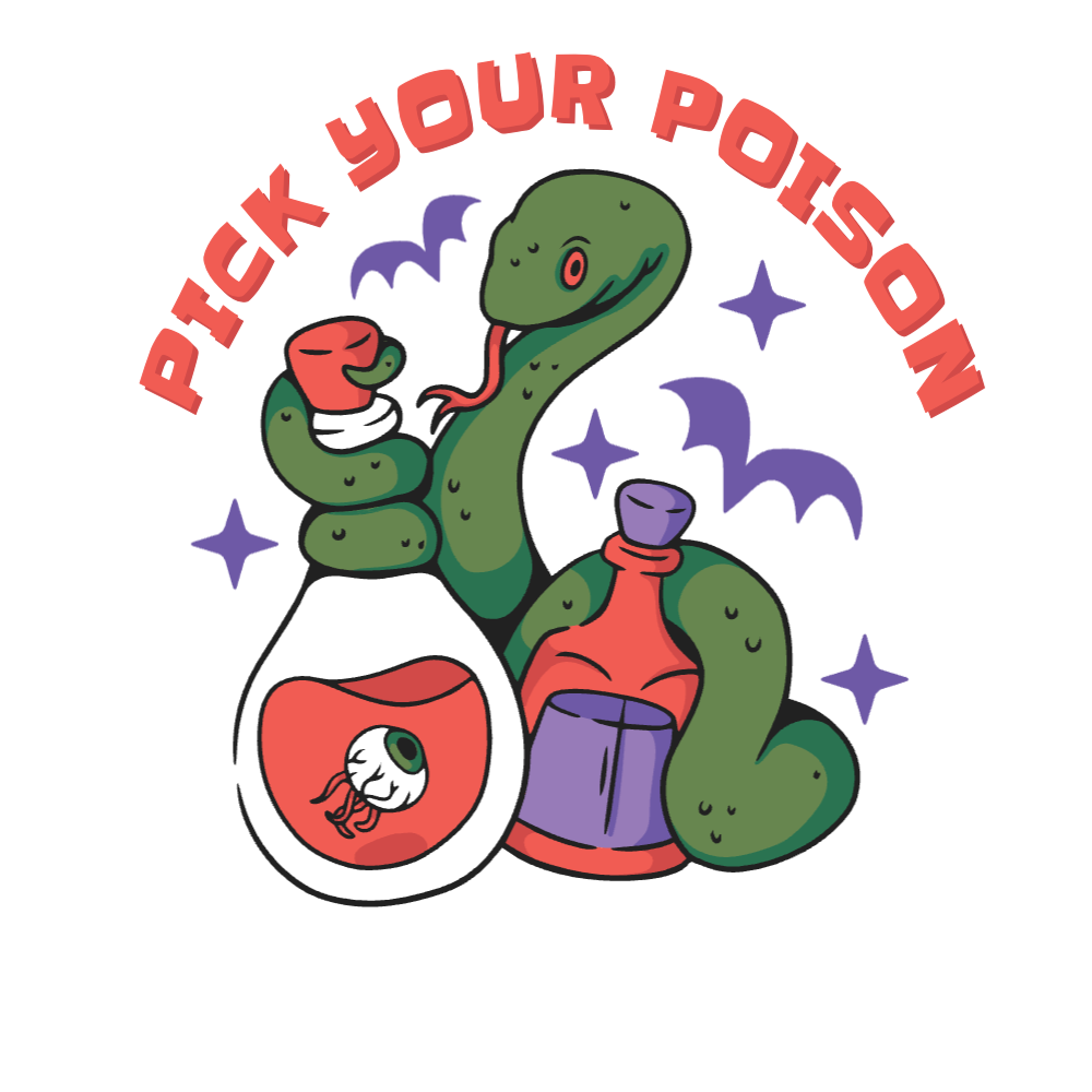 Snake potion editable t-shirt template | Create Merch Online